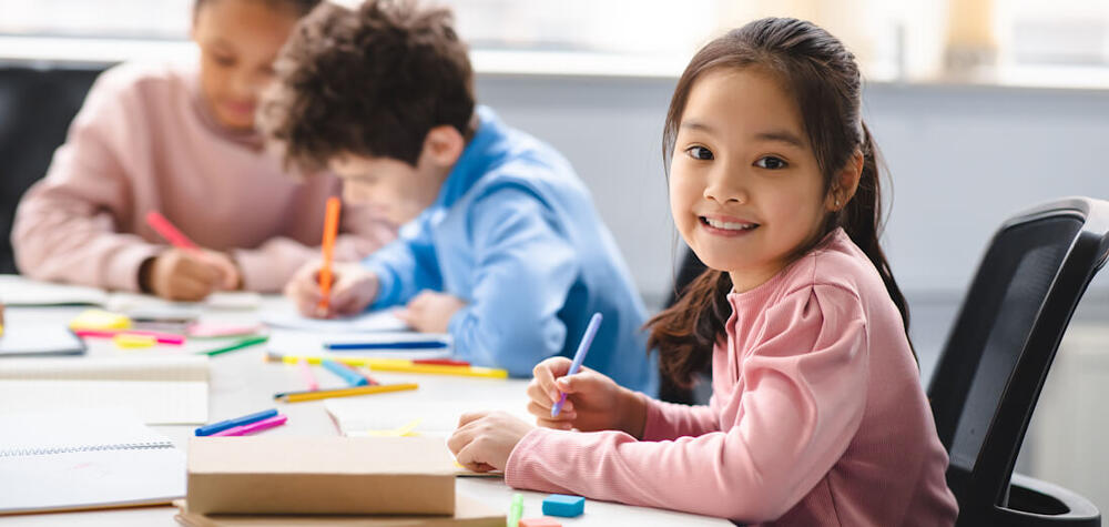 Kids in the classroom